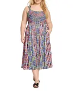 Nic + Zoe Plus Rainbow Macaroon Sarah Dress