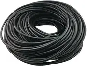 1m / 5m / 10m / 50m BOSSWELD 5mm Argon Gas Welding Hose Tig, Single Black 400169 (25m)
