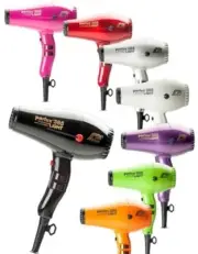 Parlux 385 Power Light Ionic + Ceramic Pro Hair Dryer + 2 Nozzles - Assorted