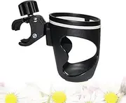 LOLIPPYY Stroller Cup Holder Bottle Rack for Pushchair Fits Various Bottles Swivel Design Easy Tool Installation Compatible with Rods