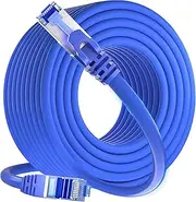 Cat 6 Ethernet Cable 40ft, FTP Shielded Ethernet Cable, Internet Cable, Network Cable, LAN Cable, with RJ45 Connector for Router, Modern, PC, Laptop, TV, Switch Box, Printer, PS3/4/5, Gaming