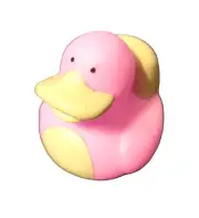 Purple Platypus Duck - Bath Toy Duck 2" Rubber Bath Toy - New