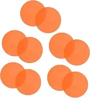 HOMSFOU 10 Pack Orange Correction Film for Photography Lighting Filter Sunset Atmosphere Film