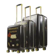 WB Harry Potter Ful WB Harry Potter Hogwart Express Hardside Printed Abs 3PC Luggage Set in Black at Nordstrom