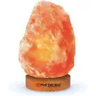 100% Natural 6" Large Himalayan Salt Lamp – Air Purifier Pink Salt Night Lamp