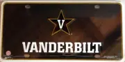 Vanderbilt University Commodores Premium Metal Tag License Plate, 12x6 Inch,...