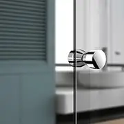Easy to Install Adhesive Cabinet Handles, Suction Cup Handles - Suitable for Glass Doors,Cabinet Doors (1, silver1)