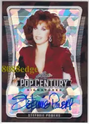 2020 LEAF POP CENTURY METAL AUTO: STEFANIE POWERS #4/5 AUTOGRAPH "HART TO HART"