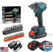 300N.m Cordless Impact Wrench, 21V Torque Power Impact Driver, 1/2" Brushless