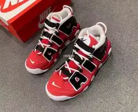 在飛比找Yahoo!奇摩拍賣優惠-Nike Air More Uptempo 96 QS 紅黑