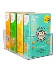 [Little Label Co] Long Stackable Pantry Storage Container Large in Clear