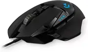 Logitech G502 HERO High Performance Wired Gaming Mouse, HERO 25K Sensor, 25,600