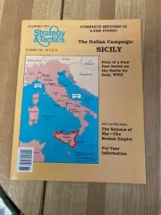 STRATEGY & TACTICS 146-THE ITALIAN CAMPAIGN : SICILY-DECISION GAMES NOV 1991 NEW