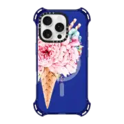 iPhone 16 Pro Bounce Case MagSafe Compatible Floral ice cream