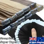 Invisible Tape In Human Hair Extensions Seamless Pu Skin Weft Remy Hair Balayage