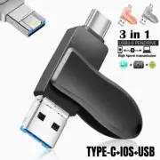 3 in 1 High Speed USB Multi Drive TYPE-C Flash Drive for iPhone Android