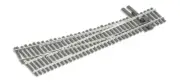 Peco Sl-E8352 Ho Scale Code 83 Electrofrog: Left Hand Medium Manual Turnout