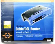 Linksys EtherFast Cable/DSL Router w/ 4-Port Switch 10/100 Wired Router BEFSR41