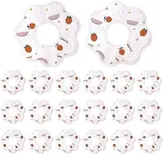 Baby Drool Bibs - 20X Towel Bibs | Ultra-Soft Burp Cloths for Boys and Girls, Absorbent Saliva Towels with Cute Pattern