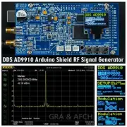 DDS Shield AD9910 600MHz 1.5GSPS RF Generator Low Noise Spurs WITHOUT ARDUINO