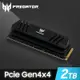 Acer Predator GM7000 2TB M.2 2280 PCIe Gen4x4 SSD固態硬碟(含散熱片)