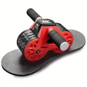 NNETM Automatic Rebound Abdominal Roller with Kneeling Pads