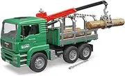 [bruder] 1:16 Man TGA 43cm Timber Truck w/Loading Crane/3 Trunks Kids Toy 4y+