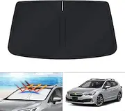 Custom Fit Windshield Sun Shade for Subaru XV/Crosstrek 2018-2023 Sunshade Window Sun Visor Protector Foldable Blocks UV Rays Keep Your Car Cooler