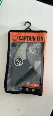 Captain Fin CF Quickness Single Tab Surfboard Thruster Set Medium