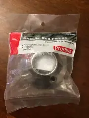ProPlus 194001 Chrome Plated Shower Rod Flange with Screws