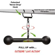 HOG LEGS Hog Balls Pull Up Handles with Hook