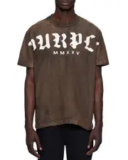 Purple Brand Textured Short Sleeve Jersey Tee