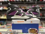 New Reebok Instapump Fury Zone Aubergine 2022 Size 10 Rare Authentic Purple BLK