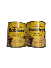 Habitant Pea Soup with Smoked Ham. Two Cans.