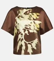 [Jacques Wei] Jacques Wei Printed T-shirt AU 10 multicoloured