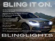 2008-2015 Opel Vauxhall Insignia LED DRL Head Light Strips Day Time Running Lamp