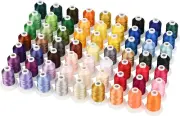 Embroidery Machine Thread 63 Colors 800 Yards for Embroidery and Sewing
