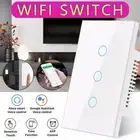 WiFi Switch For Alexa Google Smart Home 1/2/3/4 Gang Touch RF Light Wall Panel