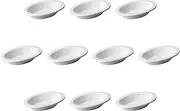 Set of 10 SIRO Oval Au Gratin S [ 5.7 x 3.3 x 0.9 inches (14.5 x 8.5 x 2.4 cm) | Setomonohonpo