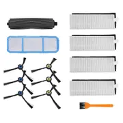 For Silvercrest SSR1 SSRA1 ILife A9S A9 A7 Robot Vacuum Cleaner Main Brush Side Brush HEPA Filter Pa As Shown