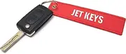 [aviamart] Jet Keys/Insert Before Flight Key chain | Luggage Tag | Red/White