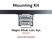 Desk Mount Kit for Schiit Magni, Modi, Loki Mini, Sys, Triple Under Desk Mount