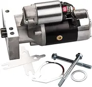 maXpeedingrods 18493 High Torque Mini Starter 3HP for Chevy SBC BBC 262-454 V6&V8 153 168 Tooth, Black