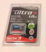 SanDisk 1 GB Ultra II CompactFlash Card (SDCFH-1024-902)