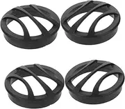 Gogogmee 4pcs Speaker Grill Covers Car Audio Mesh Protector for Tweeters Durable Plastic Shielding Easy Installation Enhanced Sound Clarity Compatible with Various Automotive Systems