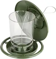 Bird Feeders for Outside | Automatic Food Container Dispenser for Patio,Outdoor Birdfeeder Weatherproof Food Dispenser, Attracting Wild Birds for Garden Yard