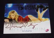 2017 Benchwarmer MICHELLE McLAUGHLIN Dreamgirls SWEET DREAMS Gold Auto PLAYBOY
