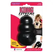 Kong Rubber Toy For Dogs - Extreme Black 1 X Xlarge