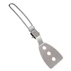Stainless Steel Camping Spatula Portable Folding Barbeque Grill Shovel Outdoors