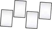 SHINEOFI 3X Magnifying Glass Book Reader Portable Handheld Magnifier PVC Sheet for Seniors